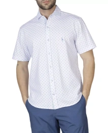 Рубашка с короткими рукавами и цветочным принтом Tailorbyrd Geo