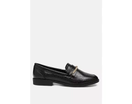 Туфли London Rag vouse на низком каблуке, украшенные золотой цепочкой