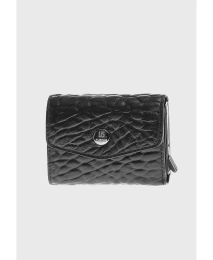 Мужской кошелек и держатель для карт Furniq UK из натуральной кожи с узором в виде слона на кнопке