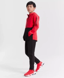 Champion Big Boys Big Boys: толстовка Active с капюшоном и молнией во всю длину, футболка с вышитым логотипом и брюки Active с двойными трикотажными карманами на молнии