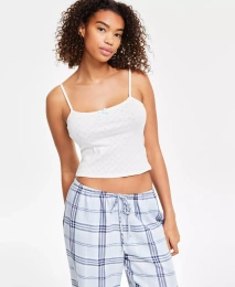 Укороченный топ-топ с бретельками Self Esteem Juniors