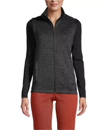 Женская школьная форма Lands' End, свитер, флисовый жилет