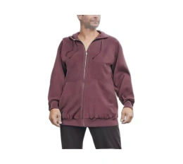 Толстовка с капюшоном KingSize Big & Tall из флиса с застежкой-молнией спереди