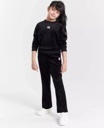 Свитшот Calvin Klein Big Girls Luxe Velour