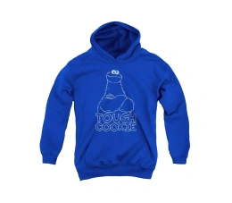 Толстовка с капюшоном и принтом печенья «Улица Сезам» для молодежи