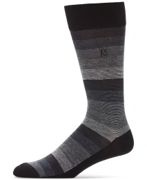 Мужские носки Perry Ellis Portfolio Ombre Stripe Dress Socks