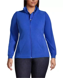 Жилет Lands' End Plus Size Thermacheck 100 из флиса