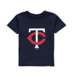 Футболка Outerstuff для мальчиков и девочек с логотипом команды Minnesota Twins Primary Team для младенцев