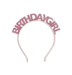 Sweet Wink Детская розовая повязка на голову для девочки на день рождения