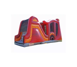 Jumporange Shadow - надувной батут с полосой препятствий для детей и взрослых с нагнетателем, коммерческий класс, всплывающие батуты, для использования на открытом воздухе и в помещении, качество аренды - (часть 7)