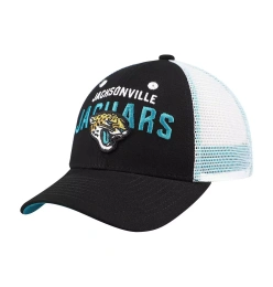 Outerstuff Preschool Black Jacksonville Jaguars Core Lockup Trucker Регулируемая шапка