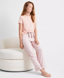 Женская футболка State of Day из хлопковой смеси с коротким рукавом для сна XS-3X