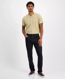 Мужские облегающие джинсы Sun + Stone Glacier Comfort Stretch, созданные для Macy's