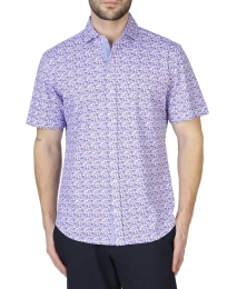 Рубашка с короткими рукавами Tailorbyrd Retro Floral Knit