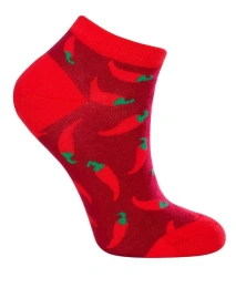 Love Sock Company женские носки Chili Ankle W-Cotton Novelty с бесшовным носком, упаковка 1 шт.