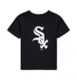 Футболка Outerstuff для мальчиков и девочек, черная, с логотипом основной команды Chicago White Sox