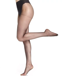 Женские колготки Hue с французским кружевом и утягивающим верхом