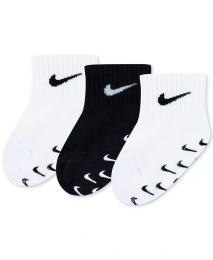 Носки Nike для малышей и малышей с логотипом Gripper, 3 упаковки