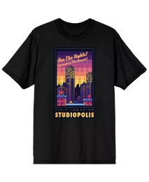 Мужская Sonic The Hedgehog Sonic Mania Game Studio Polis Плакат Черный Графический