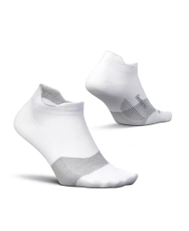 Носки мужские Feetures Elite Ultra Light Cushion Ankle Socks - спортивные носки с направленной компрессией - новые белые