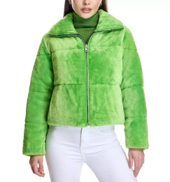 Укороченная женская куртка из овчины Julia & Stella By Maximilian