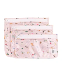 Водонепроницаемая дорожная сумка Bumkins Baby Girls Printed, упаковка из 3 шт.