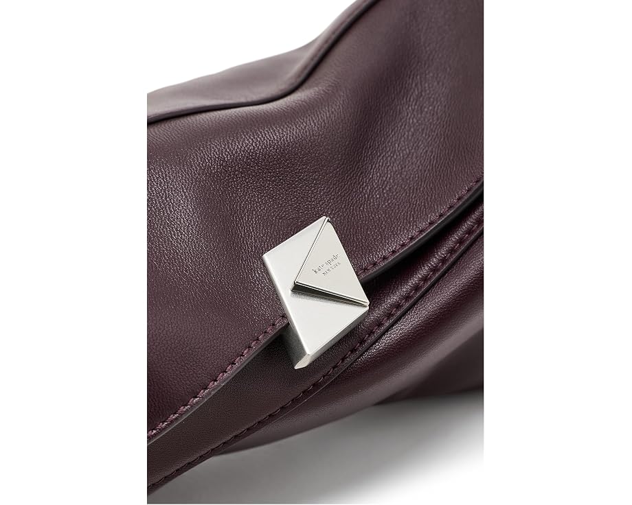 Сумка на плечо Kate Spade New York Deco Twisted Flap из кожи
