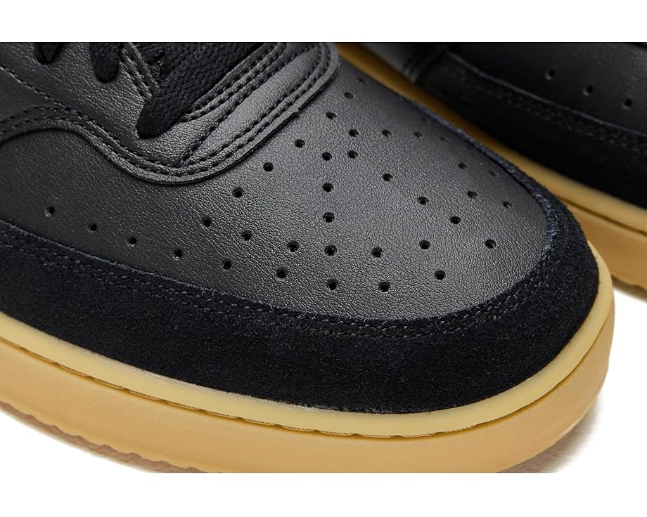 Кроссовки Nike Court Vision Low с ретро-дизайном и резиновой подошвой