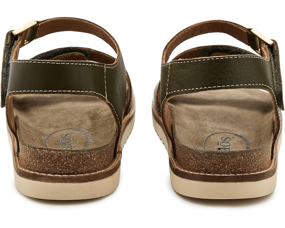 Сандалии Taos Footwear Modern с кожаным верхом и регулируемым ремешком