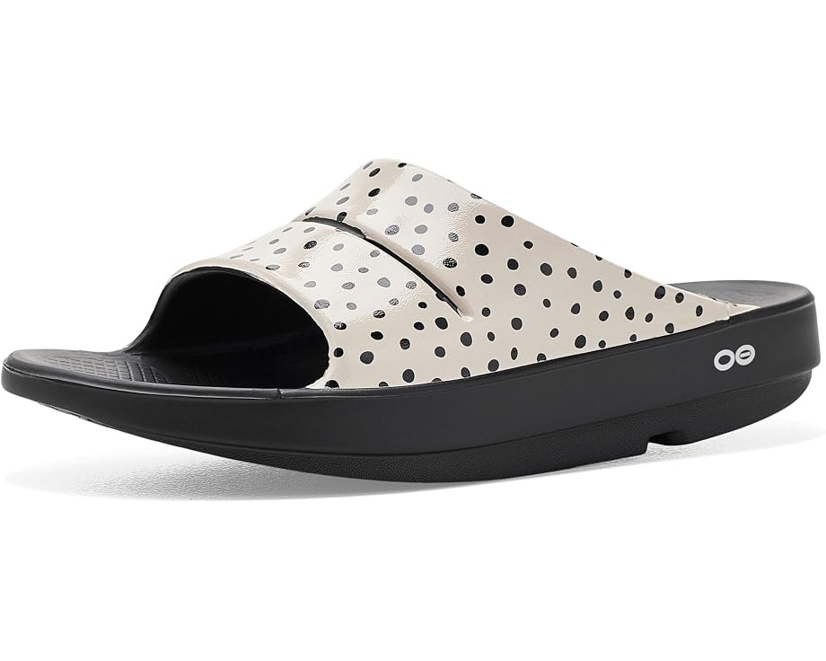 Слайды OOFOS Ooahh Limited Slide с принтом и технологией Oofoam