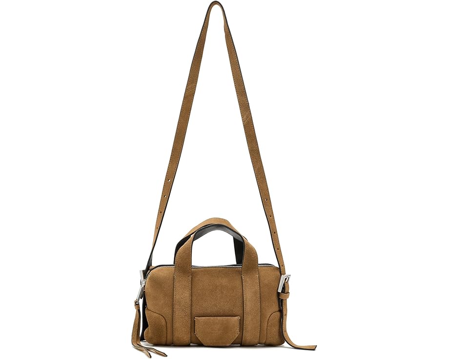 Компактная кроссбоди сумка AllSaints Ares S Compact Xbody из овечьей кожи