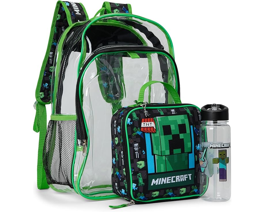 Рюкзак Minecraft Creeper 5 предметов BIOWORLD Kids с крипером
