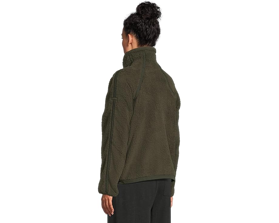 Куртка Prana Encinitas Fleece с воротником-воронкой и карманом