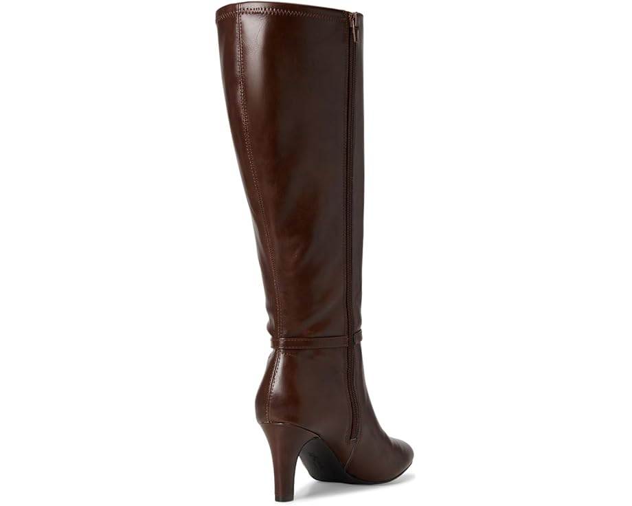 Ботинки LifeStride Galant Wide Calf на шпильке с ремешком и переработанными материалами
