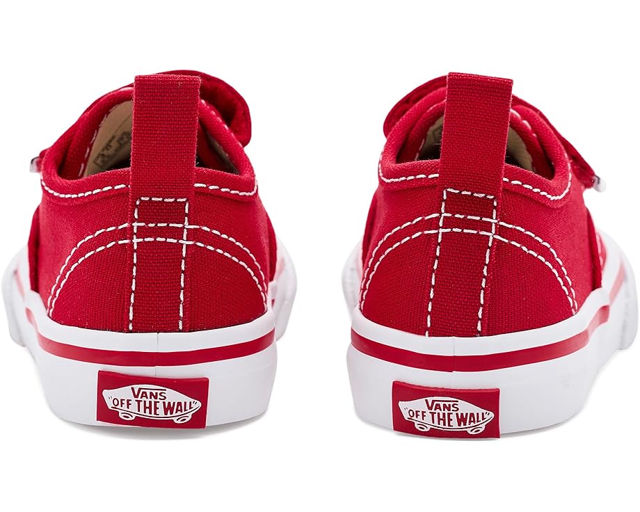 Детские кеды Vans Kids Authentic Elastic V на липучке с эластичными шнурками