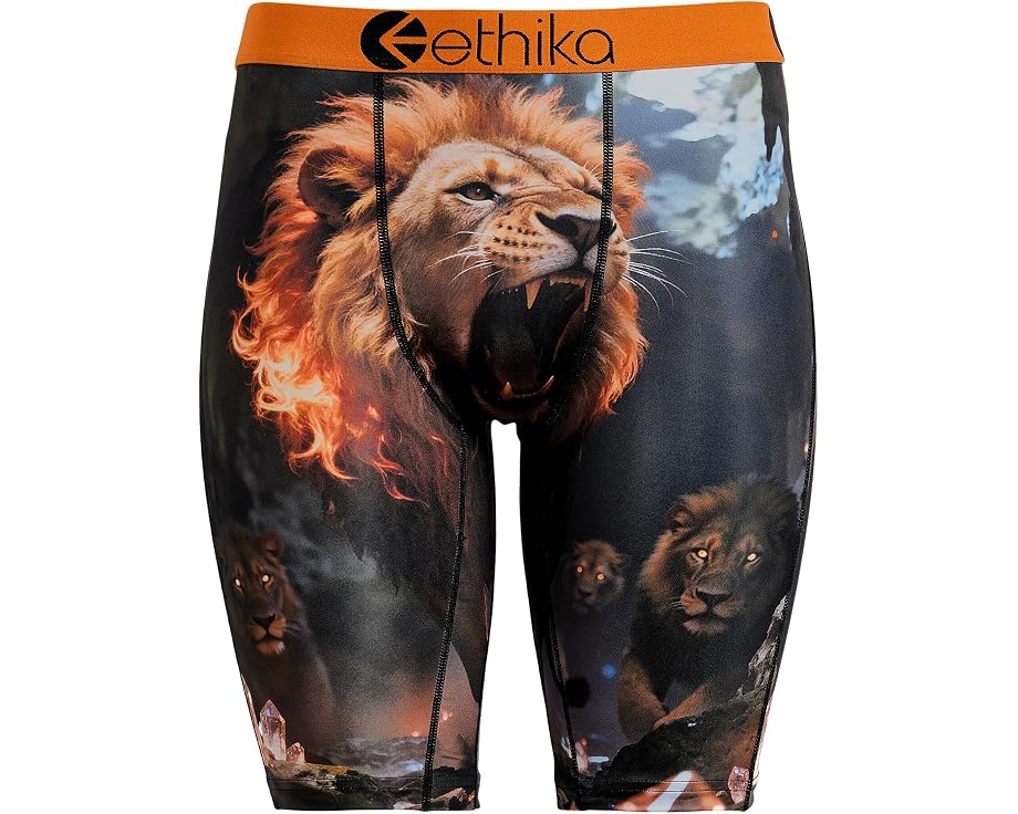 Мужские трусы ethika The Pack с животным принтом