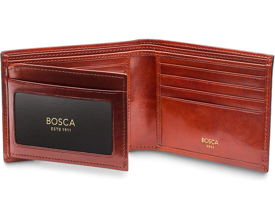 Bosca Old Leather Collection Continental ID Wallet портмоне с отделением для удостоверения