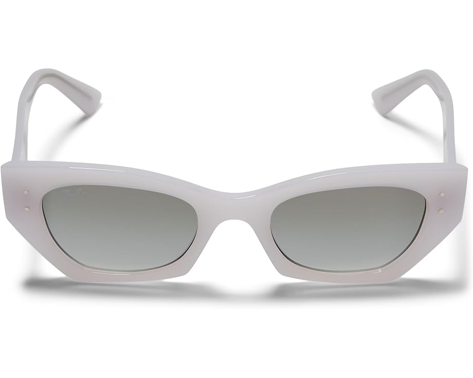 Солнцезащитные очки Ray-Ban Zena с биоацетатной оправой и геометрическими деталями