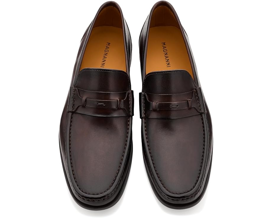 Magnanni Daren лоферы с мокасиновым носком и кожаным ремешком пенни