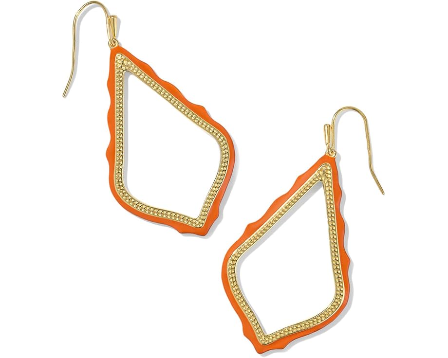 Серьги Sophee Enamel Open Frame с фианитами от Kendra Scott