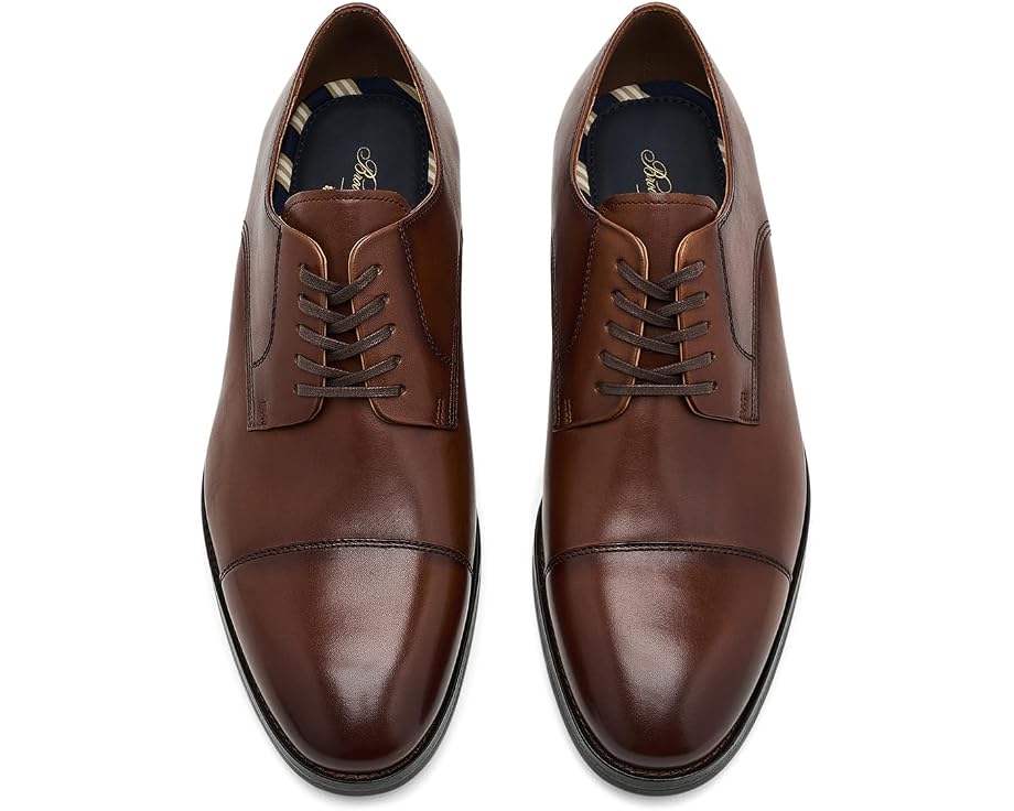 Оксфорды Brooks Brothers Clarkson из гладкой кожи