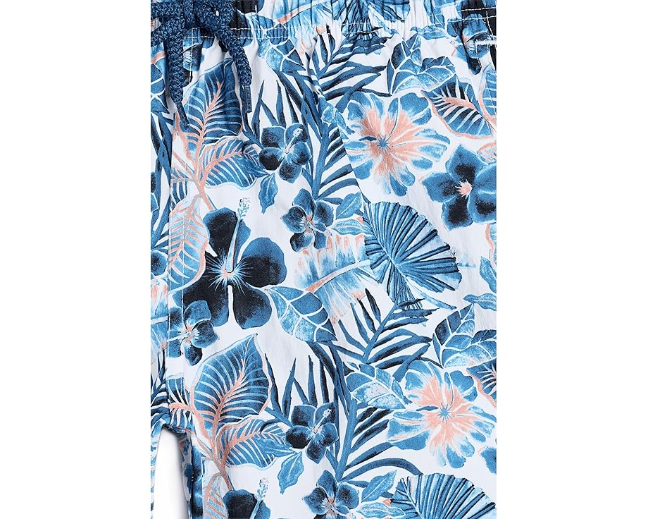 Плавание ящериц в Jirise Island Flowers, шорты Vilebrequin Kids для детей