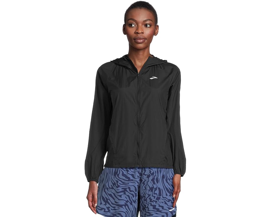 Складная куртка Brooks Canopy Packable Jacket с экологичным водоотталкивающим покрытием