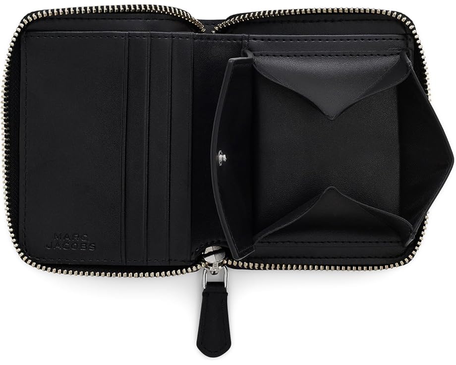 Компактный кожаный кошелек Marc Jacobs The Everyday Slim для денег и карт