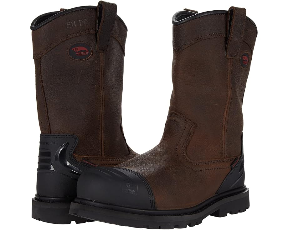 Рабочие ботинки Avenger Work Boots Hammer Pull On CT с защитой носка