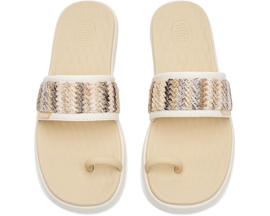 Босоножки Maui Breeze Toe Loop с кольцом на мыске цвет слоновой кости