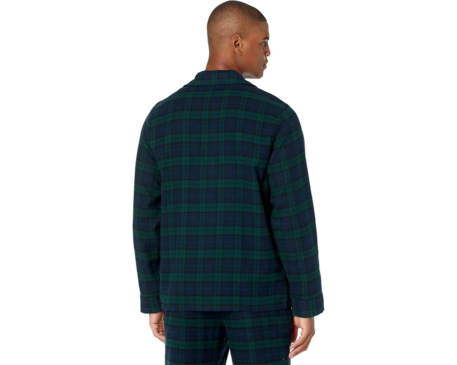 LLBean Scotch Plaid фланелевая пижама