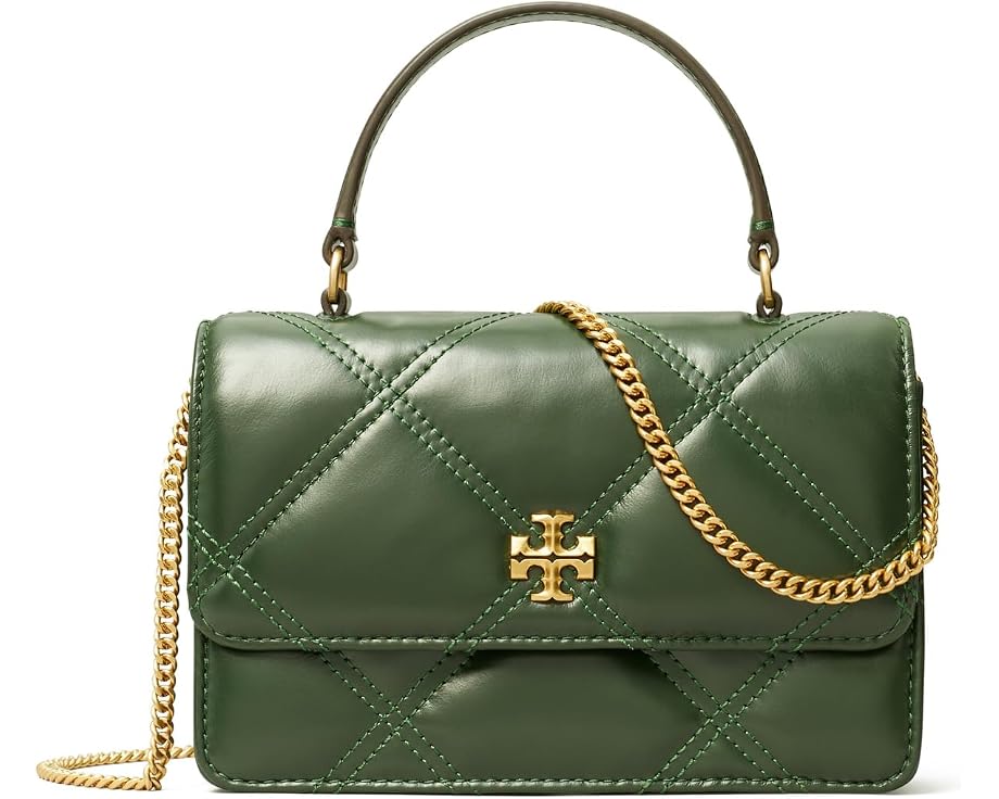 Сумка Kira Diamond Quilt Mini с цепочкой Tory Burch