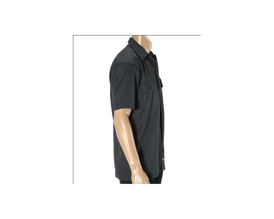 Рабочая рубашка с коротким рукавом Dickies цвет Charcoal