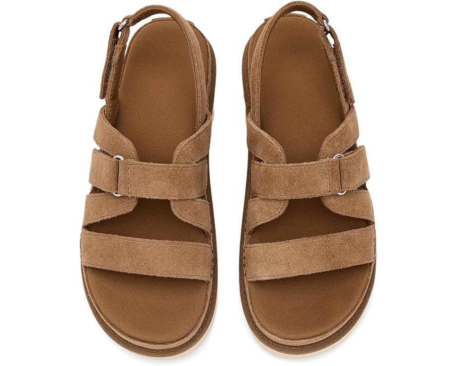 Сандалии UGG Goldenstar Gleam с бархатистым нубуком